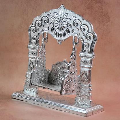 Shreeji Bal Gopal Silver Plated Jhula