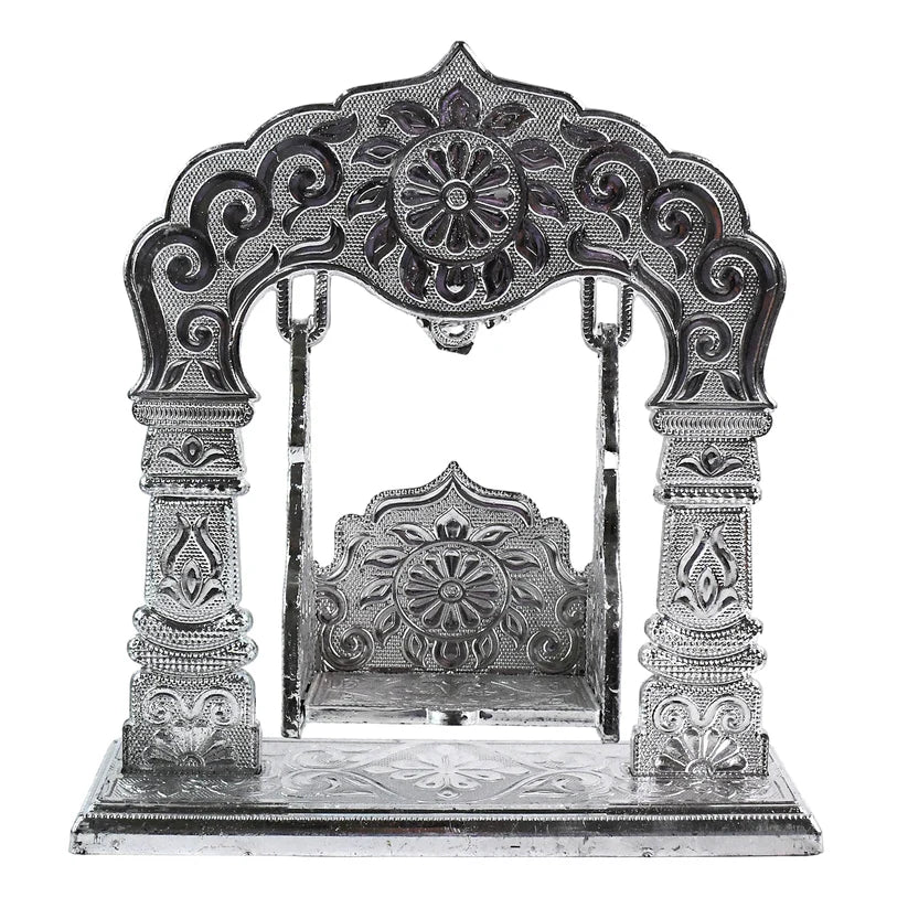 Shreeji Bal Gopal Silver Plated Jhula
