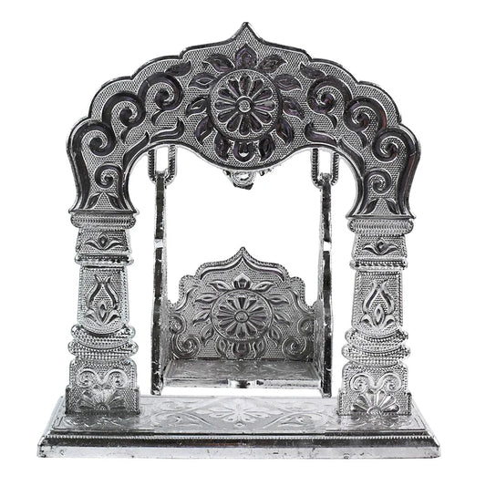 Shreeji Bal Gopal Silver Plated Jhula