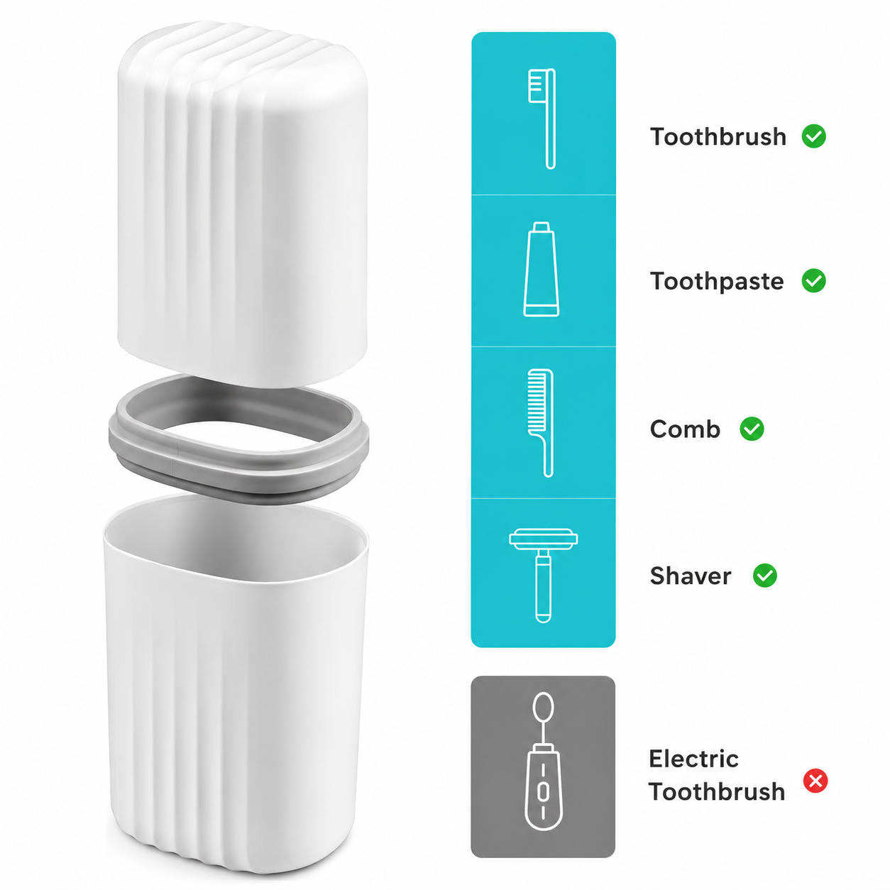 Portable Toothbrush Travel Holder Case