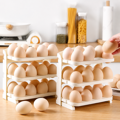 Foldable Egg Storage Rack