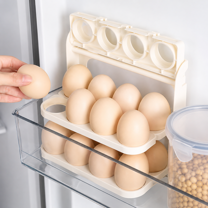 Foldable Egg Storage Rack