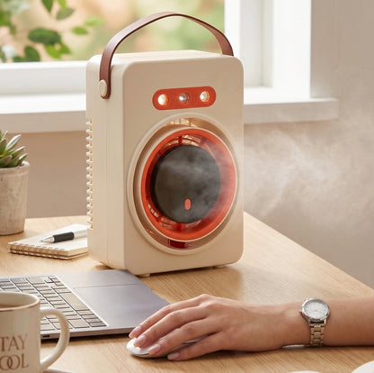 Portable Humidifying Air Cooler Fan with LED Display