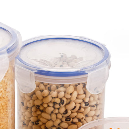 Airtight Food Storage Containers Set of 3 for Kitchen